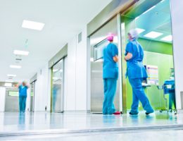 hospital doctors surgery corridor
